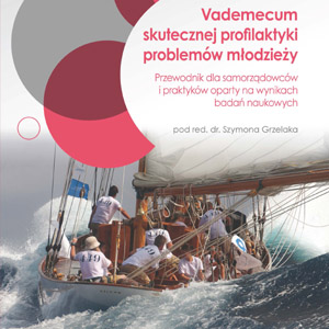 Okładka publikacji "Vademecum skutecznej profilaktyki problemów młodzieży"