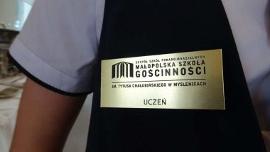 Identyfikator ucznia w ZSP Małopolskiej Szkole Gościnności w Myślenicach