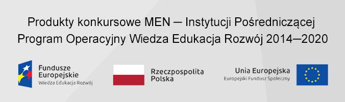 Baner Programu operacyjnego Wiedza Edukacja Rozwój 2014–2020.