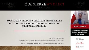 Daniel Siemiński, Uniwersytet Kardynała Stefana Wyszyńskiego w Warszawie