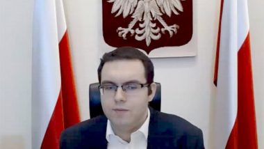 Pełnomocnik Rządu ds. Polityki Młodzieżowej, Sekretarz Stanu Piotr Mazurek