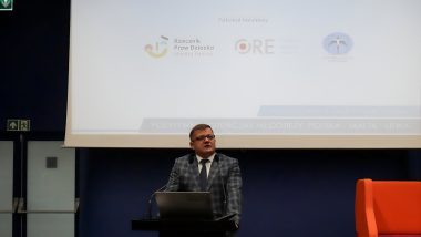 Przemówienie Dyrektora ORE Tomasza Madeja na konferencji Pozytywny ptencjał młodzieży. Polska - Malta - Litwa. 30.05.2022